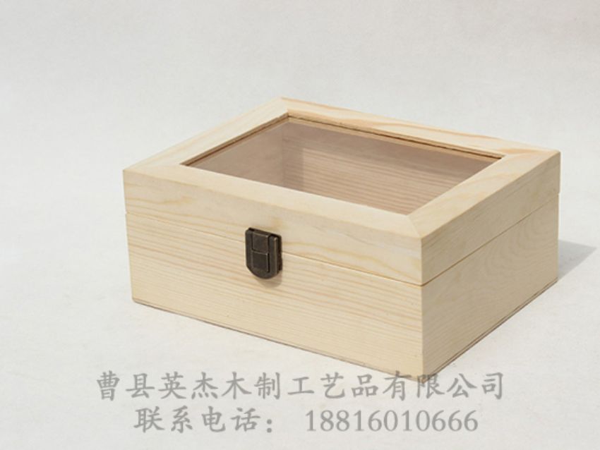 點(diǎn)擊查看詳細(xì)信息<br>標(biāo)題：松木原木色亞克力蓋子木盒 閱讀次數(shù)：3063